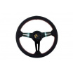 Lenkrad Pro 350mm Offset:40mm Leder Schwarz