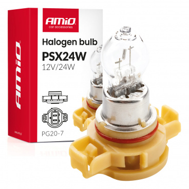 Halogenlampe PSX24W PG20-7 12V 24W AMIO-04411 Halogenlampe PSX24W PG20-7 12V 24W AMIO-04411