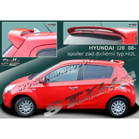 HYUNDAI i20 08+ Heckspoiler. obere Tür (EU-Homologation) HYUNDAI i20 08+ Heckspoiler. obere Tür (EU-Homologation)