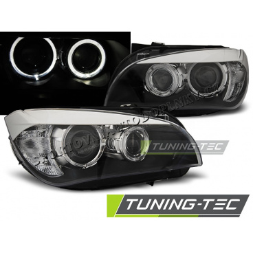 BMW X1 E84 10.2009-07.2012 vordere klare Lichter AE LED schwarz