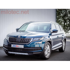 Seitentürleisten M-TRACK silber matt Škoda Kodiaq vonv. 2016