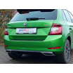 Dummy-Auspuffblenden, Fabia III. Facelift, Monte Carlo, 09/2018