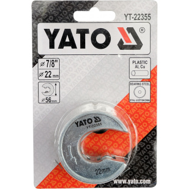 Rohrschneider 22 mm PVC, Al, Cu Rohrschneider 22 mm PVC, Al, Cu