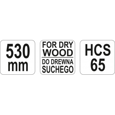 Kreissägeblatt 530 mm für trockenes Holz Kreissägeblatt 530 mm für trockenes Holz