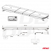LED-Lichtleiste 108 LED 762mm