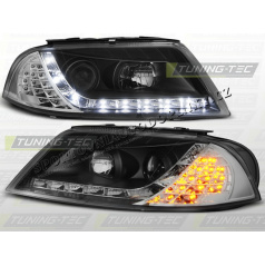 VW PASSAT 3BG 2000–05 FRONT CLEAR LIGHTS DAYLIGHT LED BLACKVehicle Parts & Accessories, Car Parts, External Lights & Indicators!