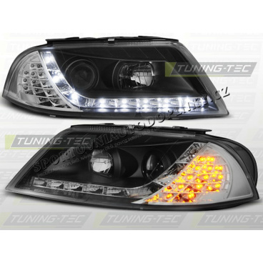 VW PASSAT 3BG 2000–05 FRONT CLEAR LIGHTS DAYLIGHT LED BLACKVehicle Parts & Accessories, Car Parts, External Lights & Indicators!
