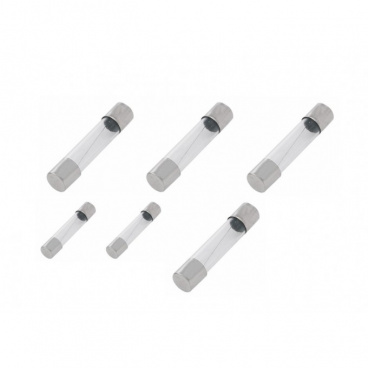 Glassicherungen – 6 Stück in einer Packung Glassicherungen – 6 Stück in einer Packung