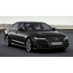 Edelstahlabdeckung - Schwellenschutz für die hintere Stoßstange Audi A6 Limousine 2015-17