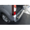 Edelstahlabdeckung - Schwellenschutz für die hintere Stoßstange Peugeot Partner II 2008-16