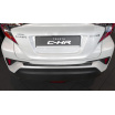 Edelstahl - Carbonabdeckung - Schwellenschutz für die hintere Stoßstange Toyota C-HR 2016+