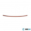 Edelstahl-Oberstege des Frontgrills Omtec VW T6 2015-19 ohne Logo