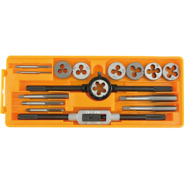 Gewindebohrer und Rundbacken M3 - M12 Set Gewindebohrer und Rundbacken M3 - M12 Set