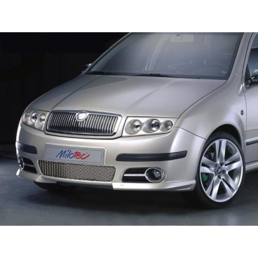 Rahmen der Nebelscheinwerfer – ABS Chrom, Škoda Fabia I Facelift Rahmen der Nebelscheinwerfer – ABS Chrom, Škoda Fabia I Facelift