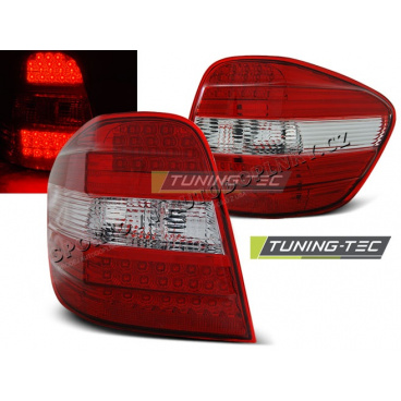 Mercedes M-Klasa W164 2005-2008 LED-Rückleuchten rot weiß