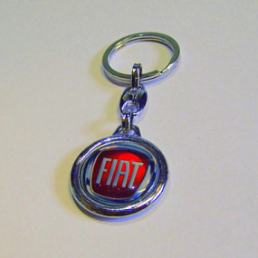 FIAT Schlüsselanhänger rund
