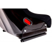 Sporthartschale A1 RACING GTR schwarz/roter Velours