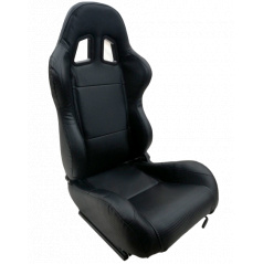 Sportverstellbarer Sitz A1 RACING Farbe Schwarz 2 Stk