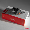 Autoladegerät 50W 2xUSB-A + 2xUSB-C AMiO-04284