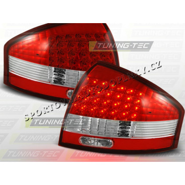 AUDI A6 (C5) SEDAN 1997–04 LED-HECKLEUCHTEN ROT WEISS