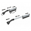 Schaber mit Besen Alu 44 - 66 cm teleskopierbar