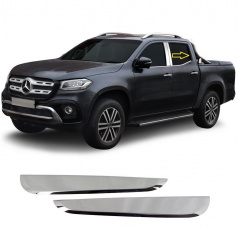 Mercedes X-Klasse 2017+ Fenster B-Säulenverkleidung Edelstahl
