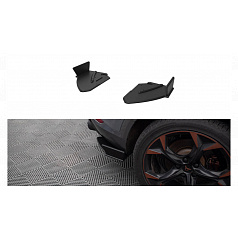 Splitter Cupra Formentor Hintere Seiten Street Pro Schwarz-Rot