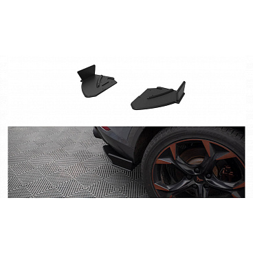 Splitter Cupra Formentor Hintere Seiten Street Pro Schwarz-Rot Splitter Cupra Formentor Hintere Seiten Street Pro Schwarz-Rot