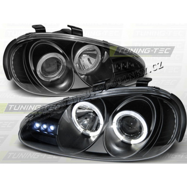 MAZDA MX3 1991–98 ANGEL EYES SCHWARZE VORDERE KLARE LICHTER