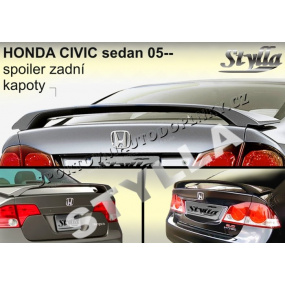 HONDA CIVIC Limousine 05+ Heckspoiler. Hauben HONDA CIVIC Limousine 05+ Heckspoiler. Hauben
