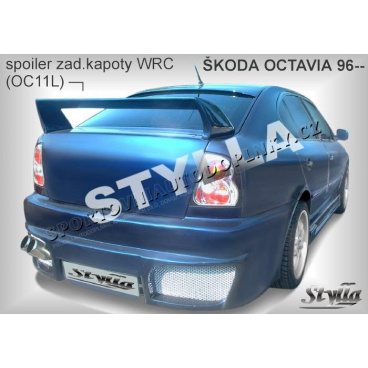ŠKODA OCTAVIA I htb Heckspoiler. Hauben Typ WRC, Oberteil (EU-Homologation)