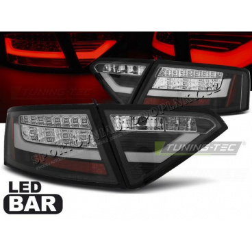 Audi A5 2007-06.2011 Coupé - Rückleuchten schwarze LED-Leiste