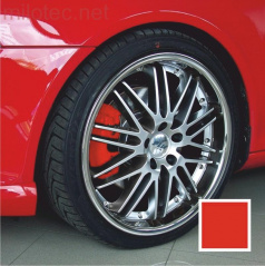 Rote Farbe für Bremssättel und Trommeln