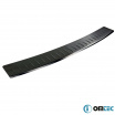 Edelstahl-schwarze hintere Stoßstangenschwellerabdeckung Omtec VW Passat B6 2005-10 Kombi