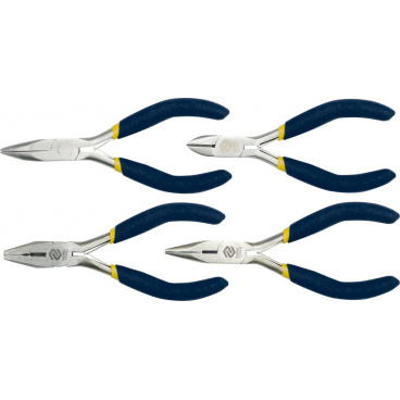 Zangen-Elektriker-Satz 4-tlg. 125mm Zangen-Elektriker-Satz 4-tlg. 125mm