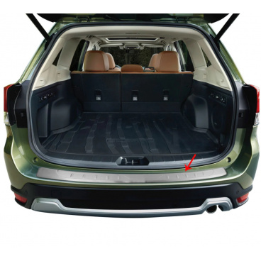 Edelstahl-Heckstoßstangenabdeckung Subaru Forester 2013+ gebürstet