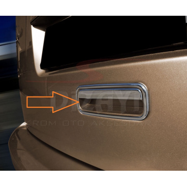 Edelstahl-Hecktürgriffabdeckung VW Caddy 2010-14