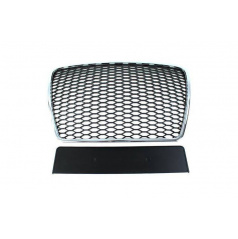 Grill Audi A6 C6 Facelift RS-Style Chrom-Schwarz