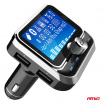 FM-Autotransmitter mit Fernbedienung 2×USB-A 12V 24V
