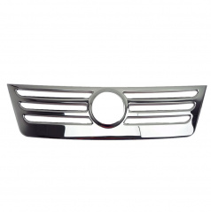 Edelstahl-Chrom-Frontmaskenabdeckung Omtec VW Caddy 2003-10