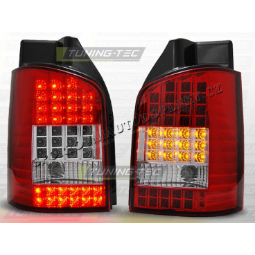 VW T5 2003-09 LED-HECKLEUCHTEN ROT WEISS VW T5 2003-09 LED-HECKLEUCHTEN ROT WEISS