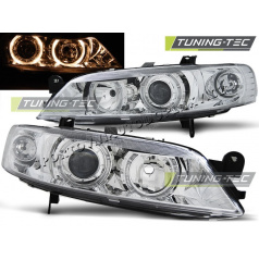 OPEL VECTRA B 1999-2002 FRONTKLARLEUCHTEN ANGEL EYES CHROM