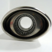 Sport-Edelstahl-Endkappe WM Sport 20A oval mit Vetsi-Perforation