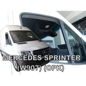 Windschutzscheiben, Fenstergebläse (Deflektoren, Plexiglas), Mercedes Sprinter III W907 2018+ 2. die Tür kurz Windschutzscheiben, Fenstergebläse (Deflektoren, Plexiglas), Mercedes Sprinter III W907 2018+ 2. die Tür kurz