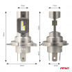 LED-Autolampen Serie H25 CANBUS H4 H19 12V 36W AMIO-04711