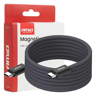 Magnetisches USB-Kabel USB-C – USB-C 60W 200cm