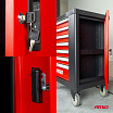 Werkstattschrank mit Werkzeugsatz 258 tlg. 840x460x870 mm