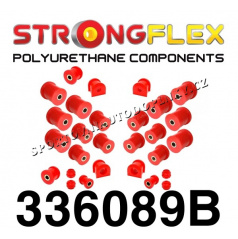 Jeep Grand Cherokee 1993-98 StrongFlex kompletter Satz Silentblöcke 26-tlg