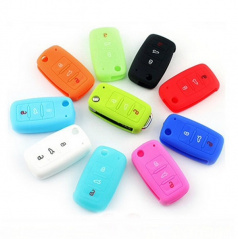 Schlüsseletui aus Silikon - Skoda, VW, Seat