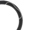 Lenkradbezug schwarz perforiert mit weißer Naht 37-39 cm